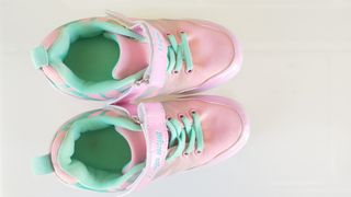 Zapatillas niña luces LED - 2 pares