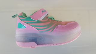 Zapatillas niña luces LED - 2 pares