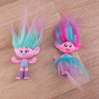 2 Muñecas Trolls Poppy