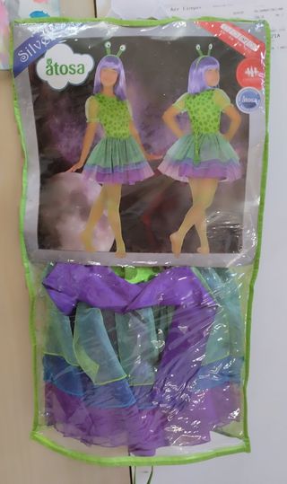 Disfraz niña alien 7-9 años