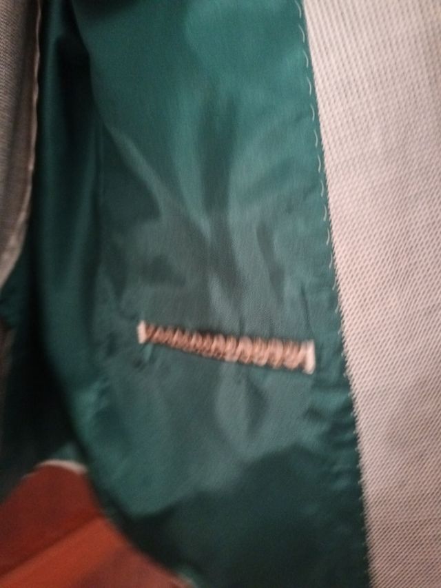 Chaqueta verde  hombre