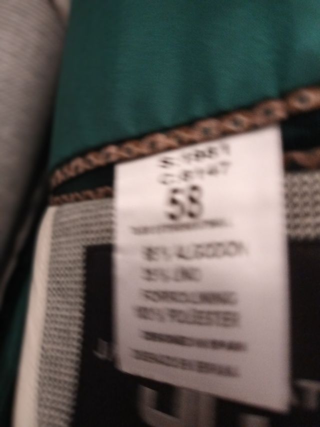 Chaqueta verde  hombre