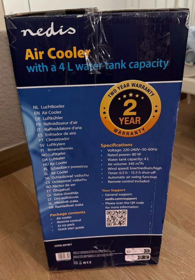 Aire acondicionado portátil Nedis - 4L