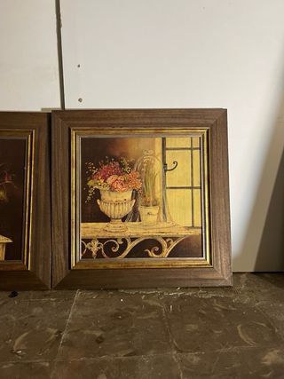 2 Cuadros Decorativos - Flores