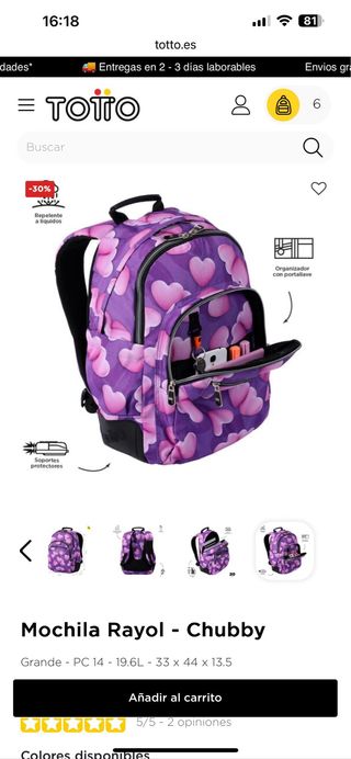Mochila Totto