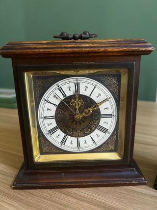 Orologi da tavolo vintage - 2 pezzi