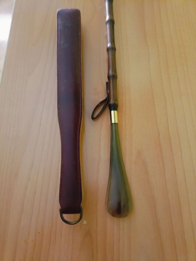 Pala e spazzola in legno