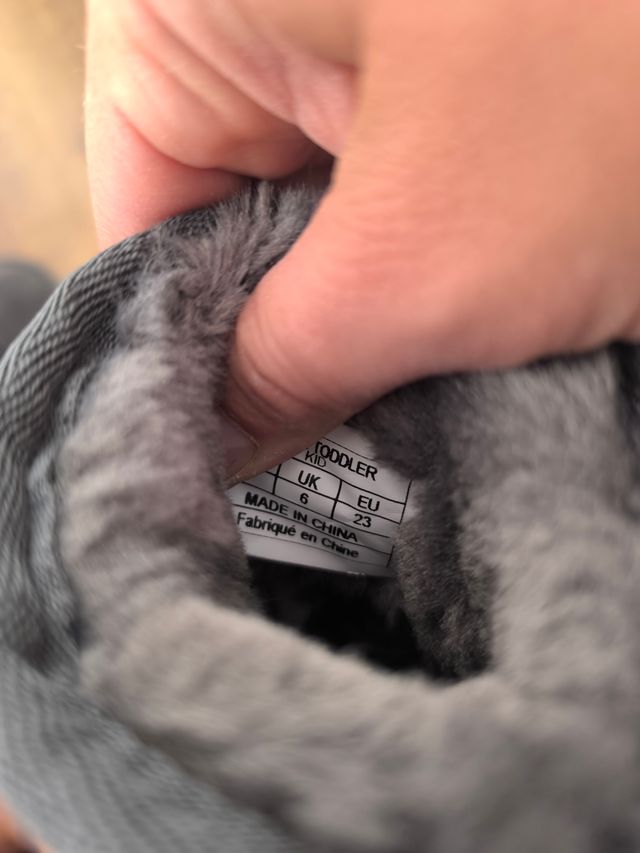 Botas bminfantil - Piel - Gris