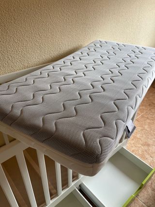 Cuna Ikea + colchón + cajones