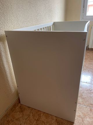 Cuna Ikea + colchón + cajones