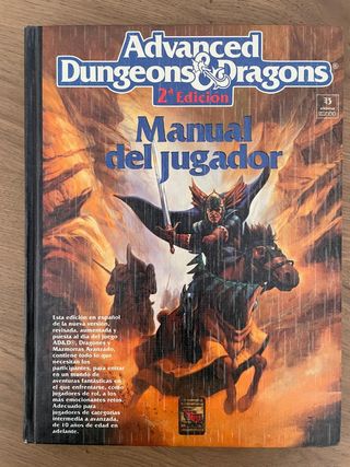 Manual Jugador AD&D 2ª Edición