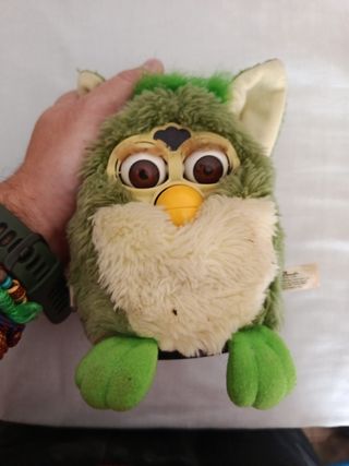 Furby original verde - juguete (no funciona)