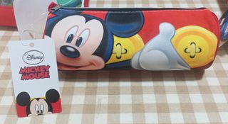 Estuche Mickey Mouse Disney "Nuevo" con etiqueta 