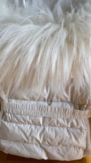 Cazadora plumas Guess niña blanca