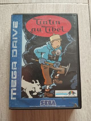 Tintín en el Tíbet - Sega Mega Drive