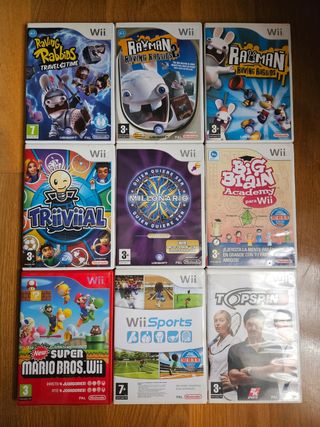 9 Juegos Wii Variados