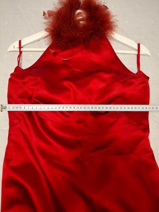 Vestido rojo largo fiesta