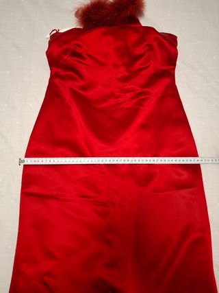 Vestido rojo largo fiesta