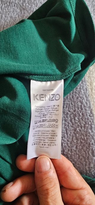 Camiseta Kenzo XL verde