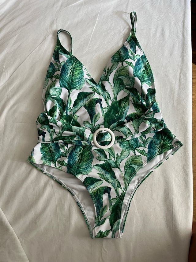 Maiô B.J. Lingerie XXL - Folhas