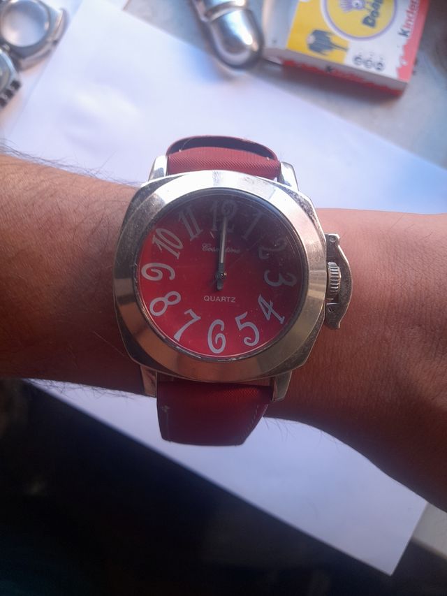 Orologio Cosmotime - Orologio da polso rosso