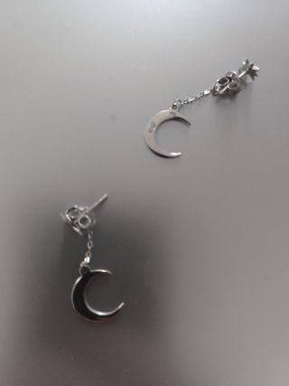 Pendientes plata Lotus Viceroy