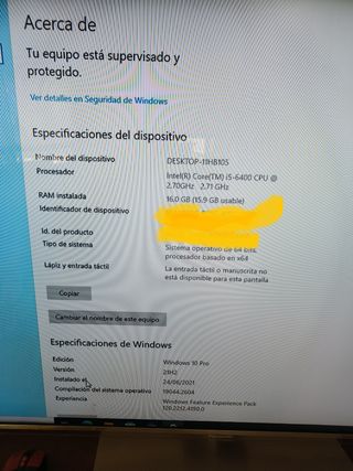 Equipo PC