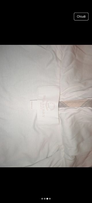 Felpa Bebè Burberry Grigia