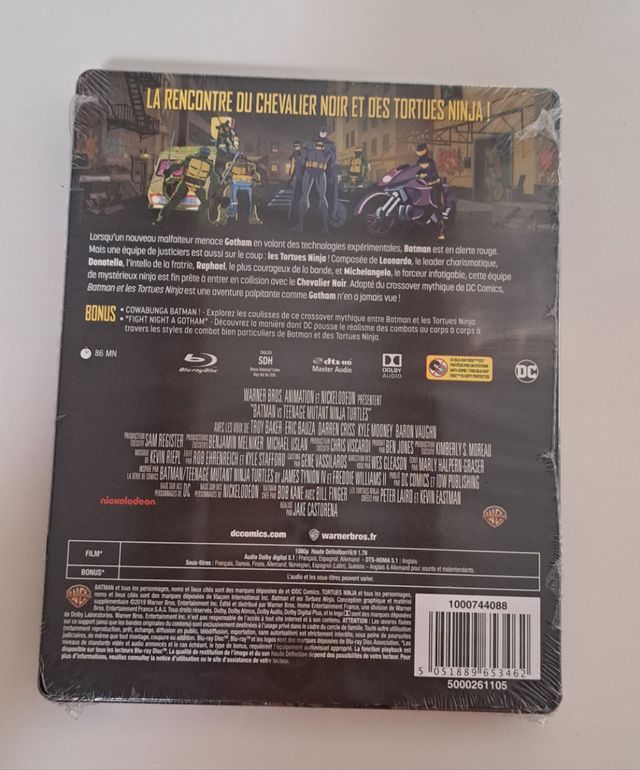 Batman vs Teenage Mutant Ninja Turtles - Blu-Ray