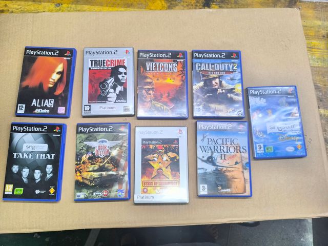 8 Juegos PS2 (PlayStation 2)