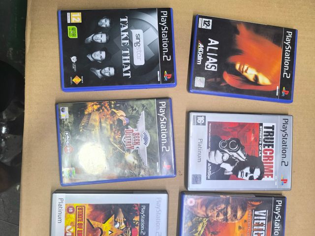 8 Juegos PS2 (PlayStation 2)