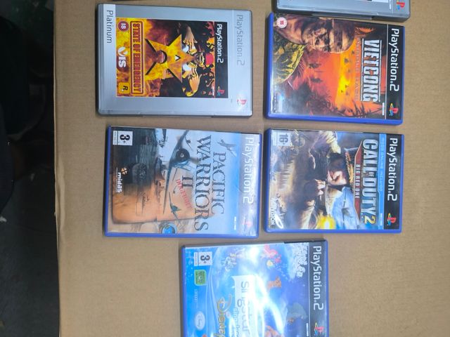 8 Juegos PS2 (PlayStation 2)
