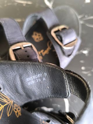 Sandalias Panama Jack negras