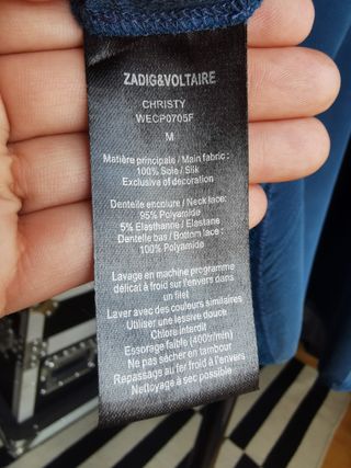 Top lencero Zadig & Voltaire 