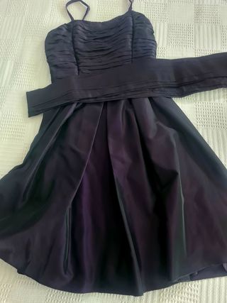 Vestido morado fiesta  talla S