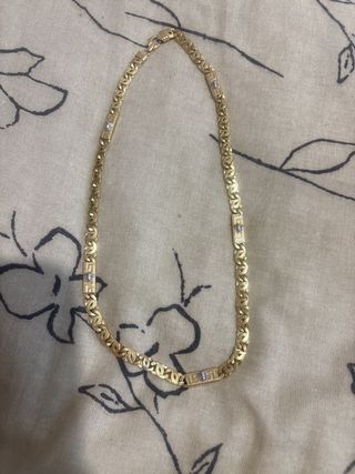 Cadena Versace oro amarillo oro peso 29.15 gramos 
