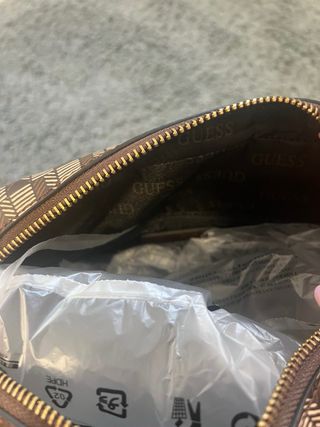 Bandolera Guess Marrón Beige