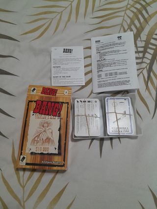 Juego Bang. Edición inglés e italiano