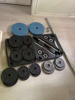 Set pesas 48kg