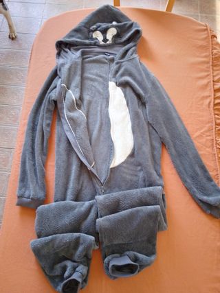 Pijama Kiabi oso gris - Talla M