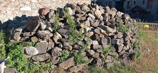 Piedras rústicas para muro, barbacoa caseta jardín
