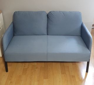 Sofá Glostad IKEA 2 plazas azul