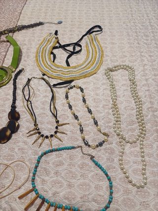 Collares artesanales - desde 3 € hasta 20€