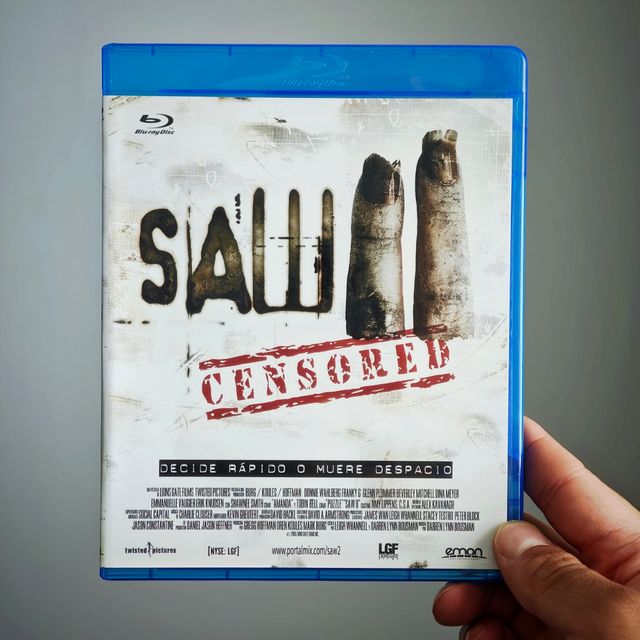 Saw II · Castellano · Blu-ray