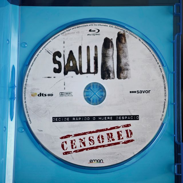 Saw II · Castellano · Blu-ray
