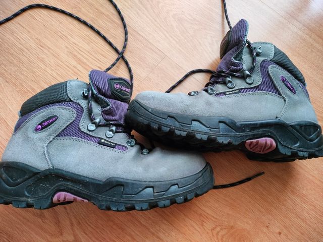 Botas Chiruca trekking - Gris/Morado