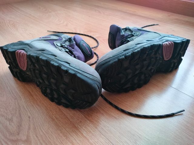 Botas Chiruca trekking - Gris/Morado