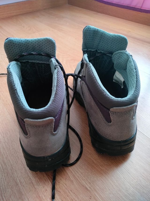 Botas Chiruca trekking - Gris/Morado