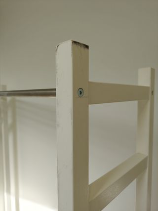 Perchero zapatero Ikea Tjusig blanco