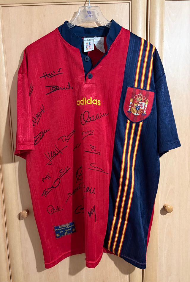 Camiseta España Euro 96 OFICIAL